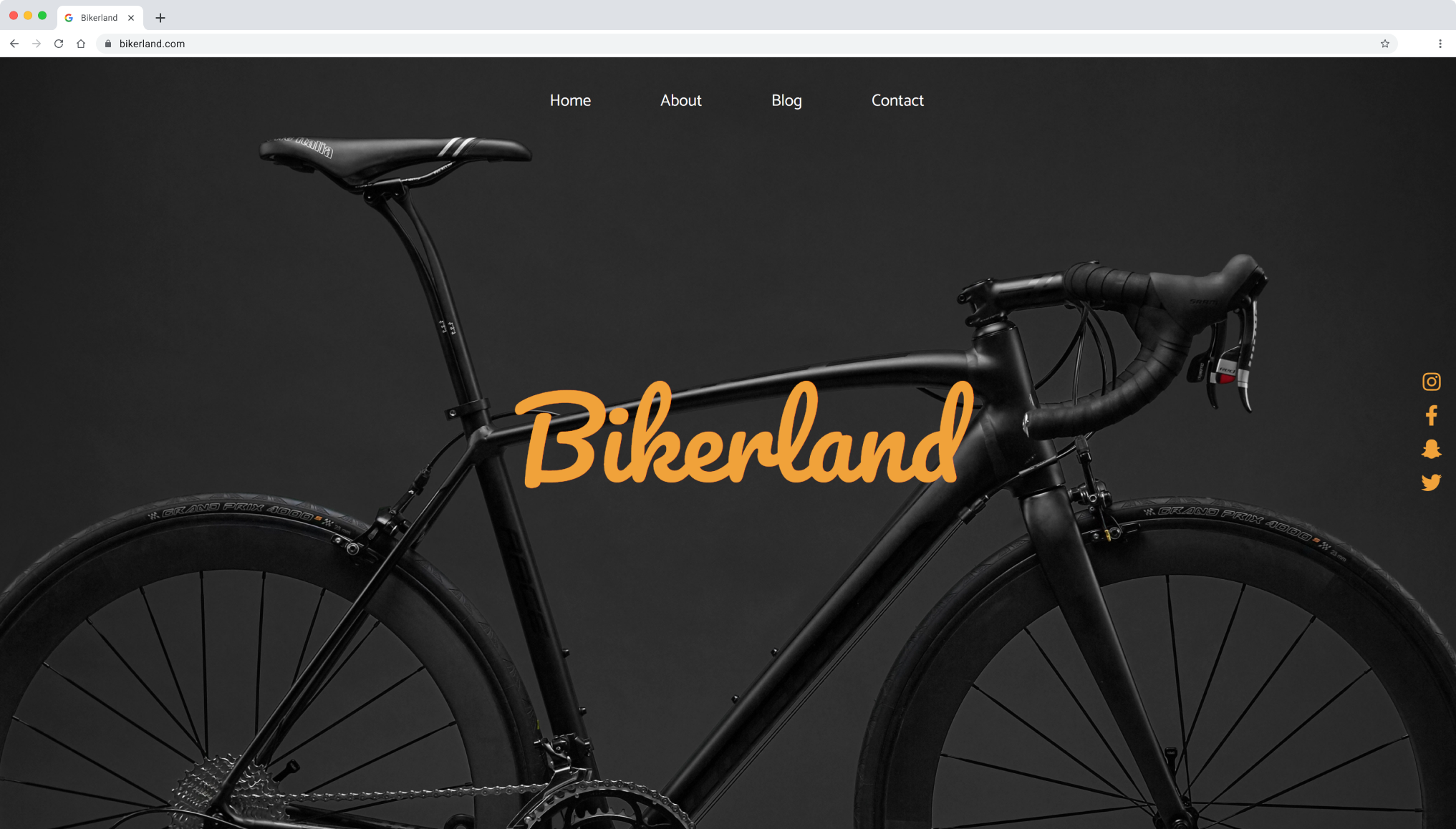 Bikerland webiste